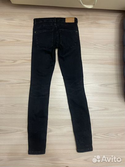 Черные джинсы Zara eu 32, xs