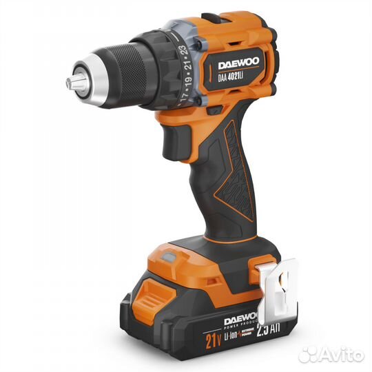 Шуруповерт аккумуляторный daewoo DAA 4021 Li SET