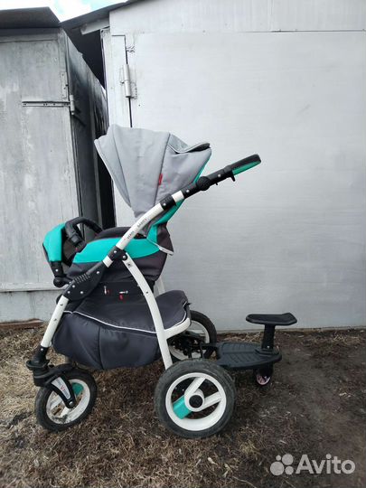 Подножка-сидение на коляску для 2го ребенка