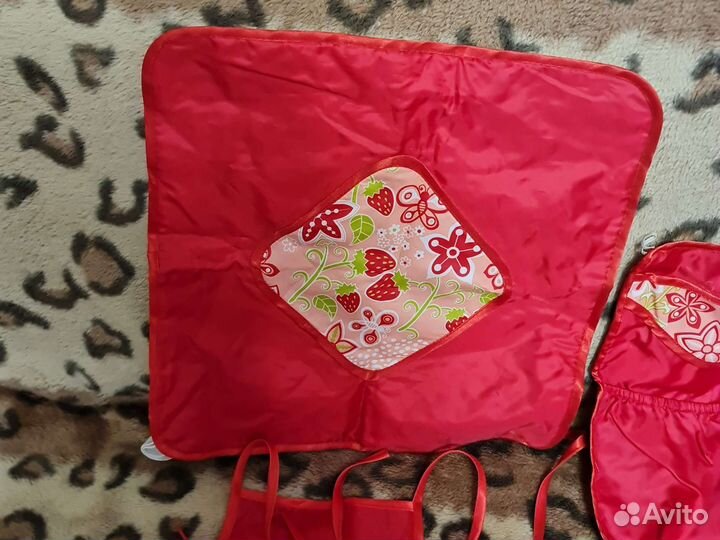 Кармашек для сада, фартук, нарукавники, коврик