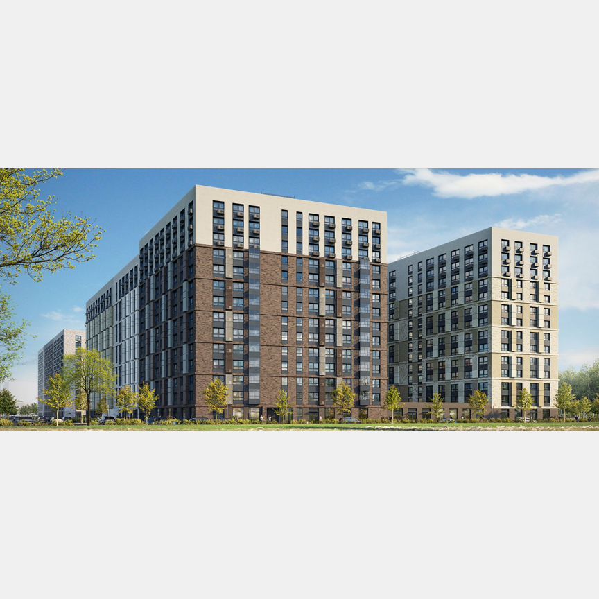 2-к. квартира, 55,8 м², 12/14 эт.