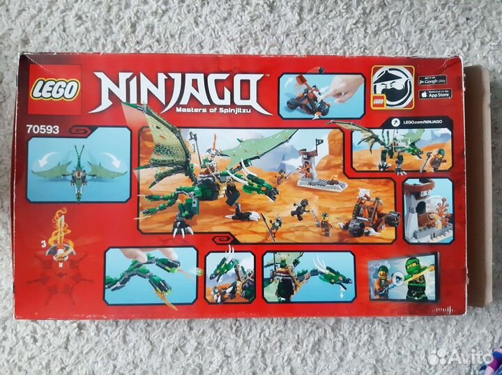 Конструктор Lego Ninjago оригинал