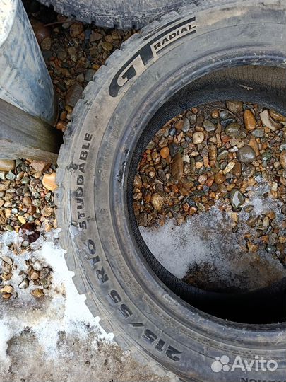 Шины 215 55 16 зимние бу