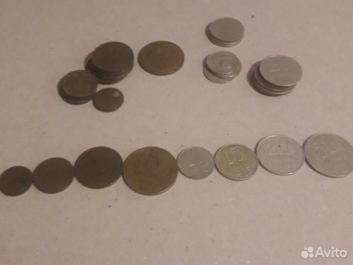 Копейки СССР 1к,2к,3к,5к,10к,15к,20к,50к