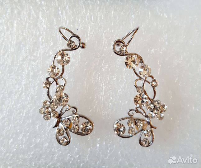 Серьги бижутерия очень красивые