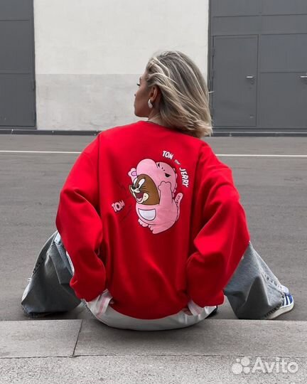 Свитер женский оверсайз