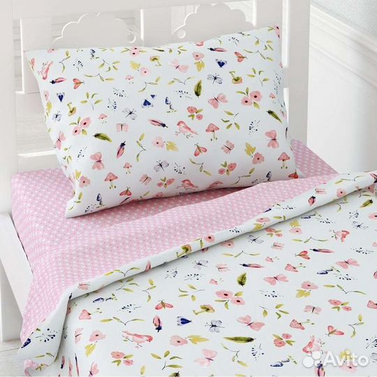 Кпб для детей из сатина, поплина