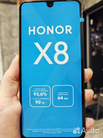 HONOR X8, 6/128 ГБ объявление продам