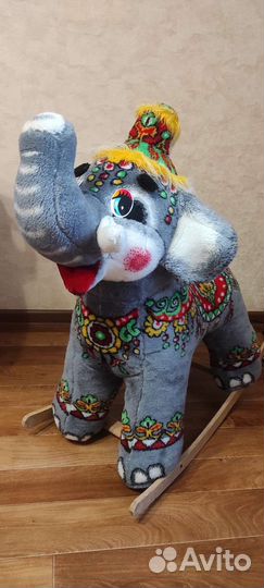 Детская качалка слон