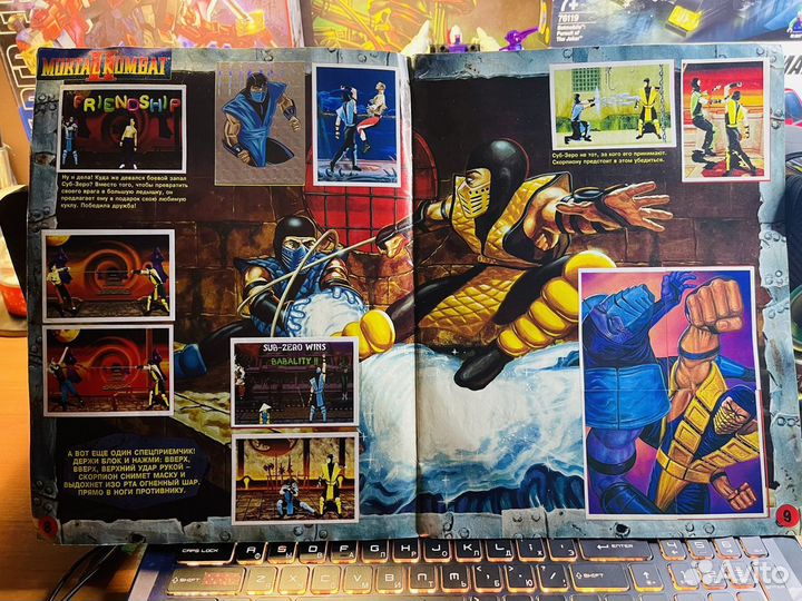 Журнал Mortal Kombat panini