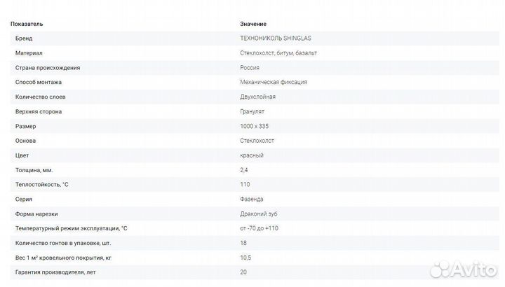 Shinglas многослойная черепица фазенда
