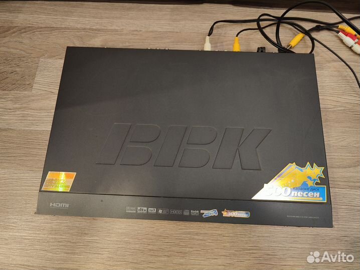DVD плеер c караоке bbk