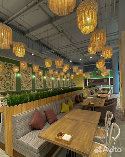 Абажур макраме