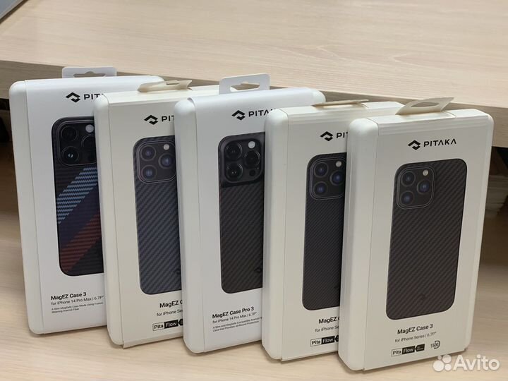 Чехол Pitaka на iPhone 14 Pro и Pro Max