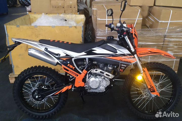 Мотоцикл RC250GY-C2K K2 enduro Б/У