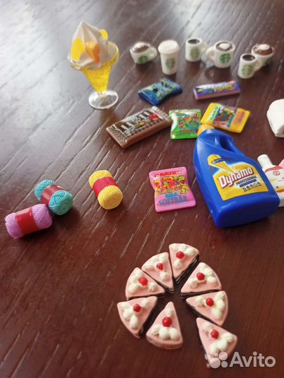 Еда,вещи для Барби,Sylvanian Families и др.кукол