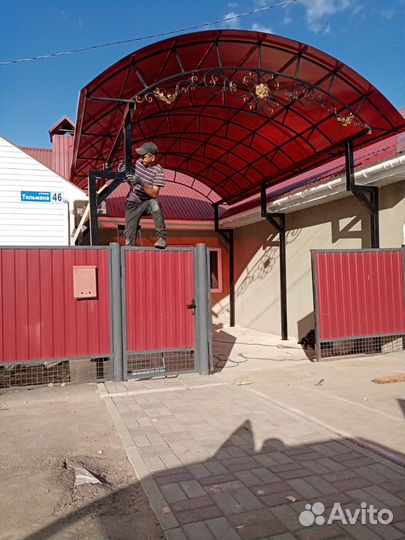 Навесы, Заборы, и др. виды сварочных работ