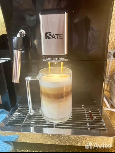 Новая Кофемашина автомат sate для дома офиса