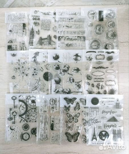 Штампы силиконовые