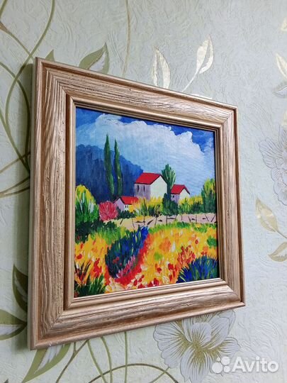 Картина на холсте горы пейзаж