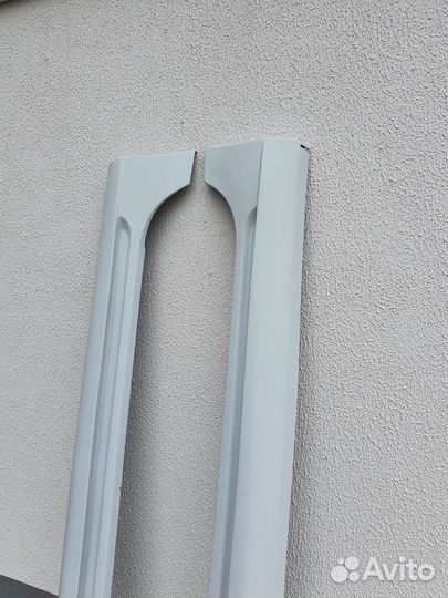 Накладки на пороги CSR Audi A6 C6 дорестайлинг