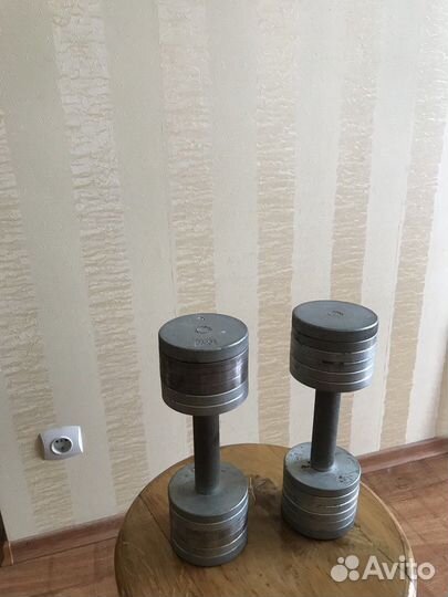Гантели разборные