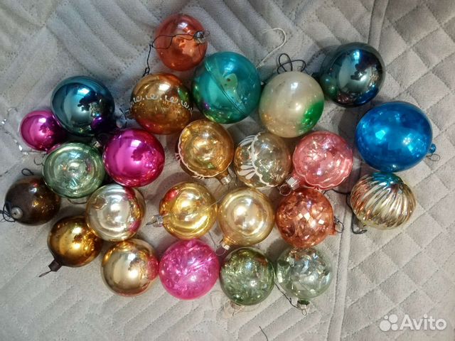 Елочные игрушки СССР