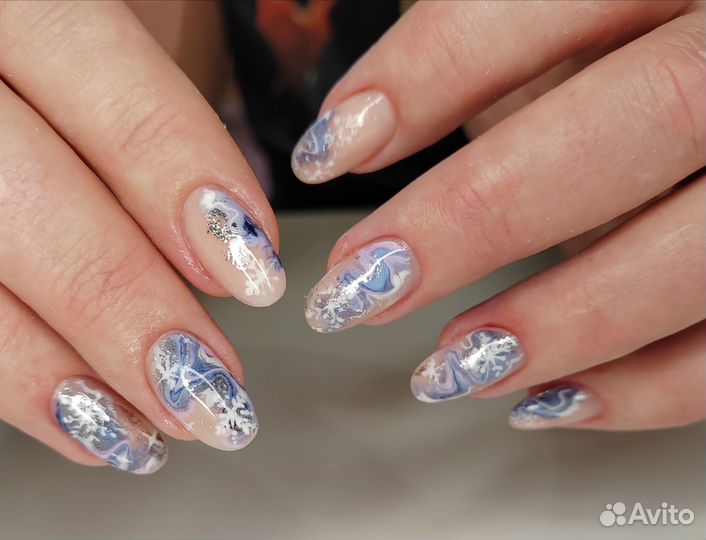 Наращивание ногтей на дому