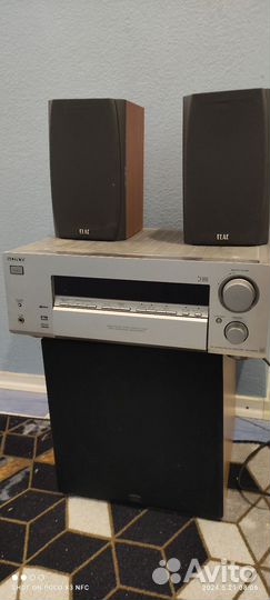Аудиосистема Sony + Elac + Sub + провода и пр