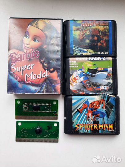 Картриджи для sega