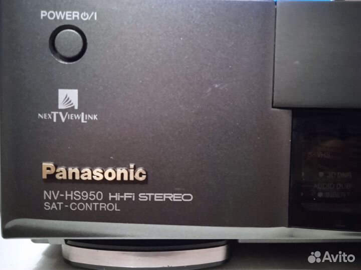 Видеомагнитофон Panasonic NV-HS950EG Hi-Fi S-VHS
