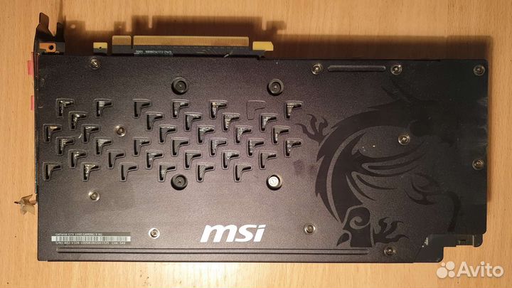 Видеокарта gtx 1060 6gb MSI