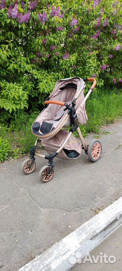 Коляска luxmom 3 в 1 бу