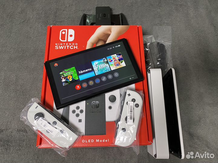Nintendo switch Oled прошитая
