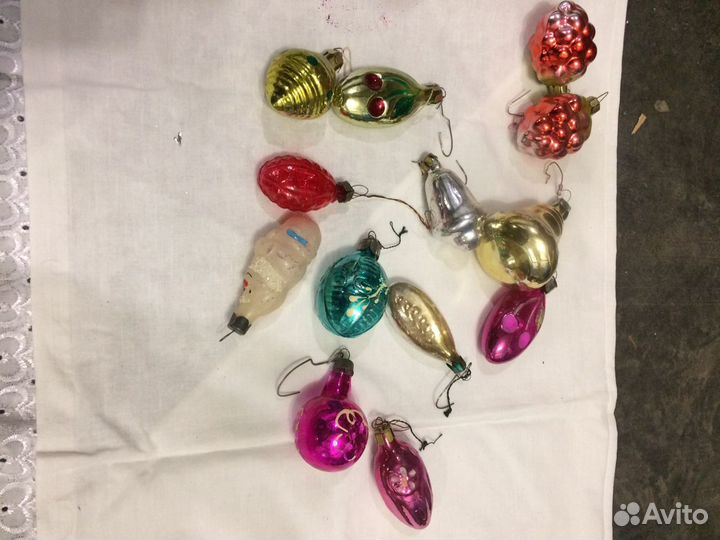 Елочные игрушки СССР