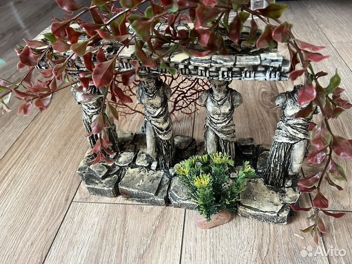 Античные колонны для аквариума (декор)