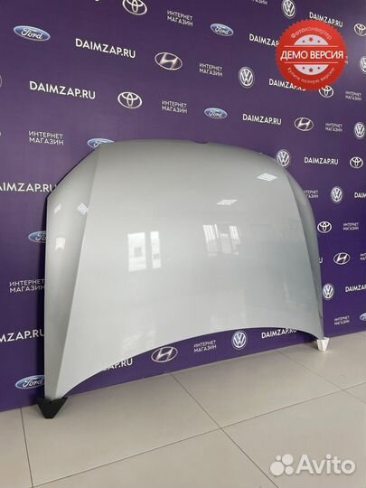 Капот Volkswagen Polo Серебристый (10-15)