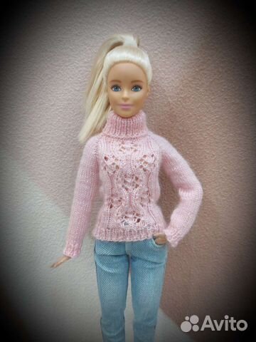 Вязаная одежда для барби