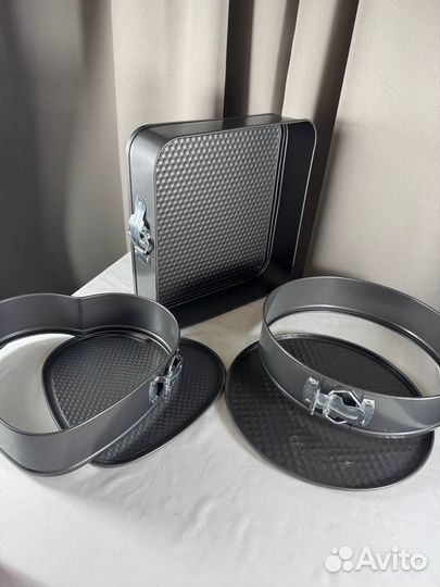 Набор разъемных форм для выпечки, разные формы