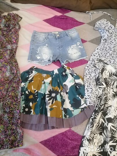 Вещи летние на девочку. До 8-9 лет