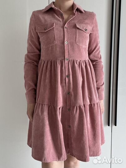 Платье женское вельвет