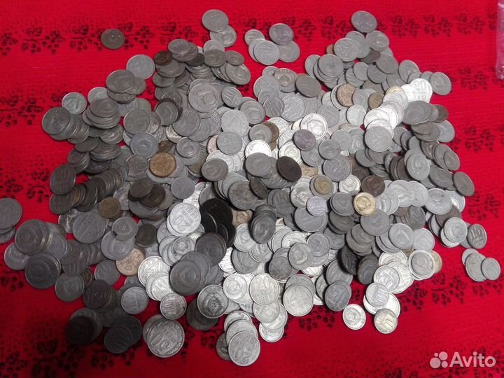 Монеты СССР 10, 15, 20 коп