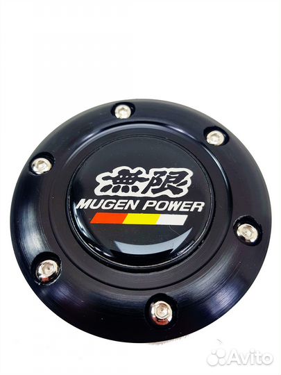 Кнопка сигнала для спорт руля - Mugen