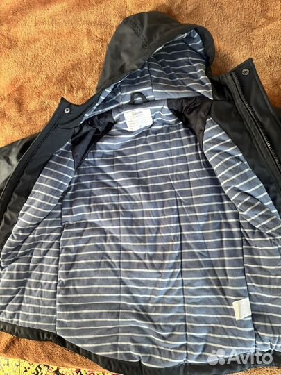 Непромокаемый утепленный плащ futurino