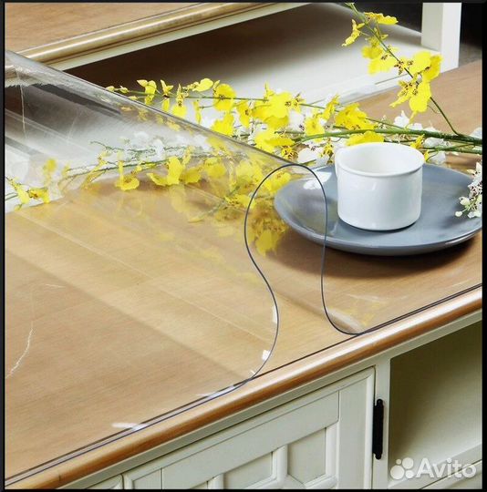 Мягкое стекло, силиконовая скатерть пвх