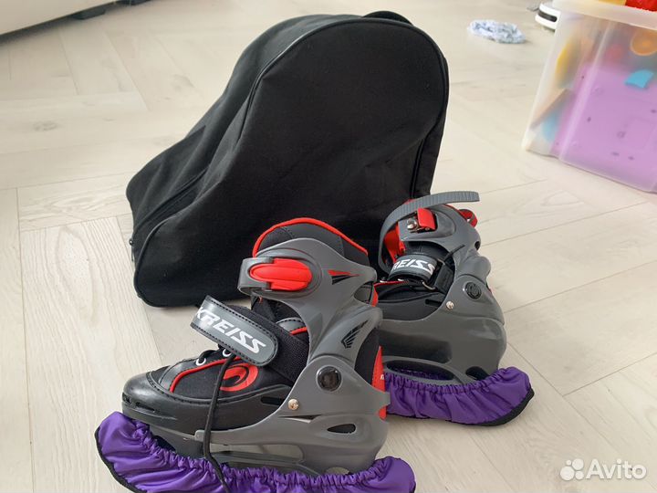 Коньки детские раздвижные 30 33