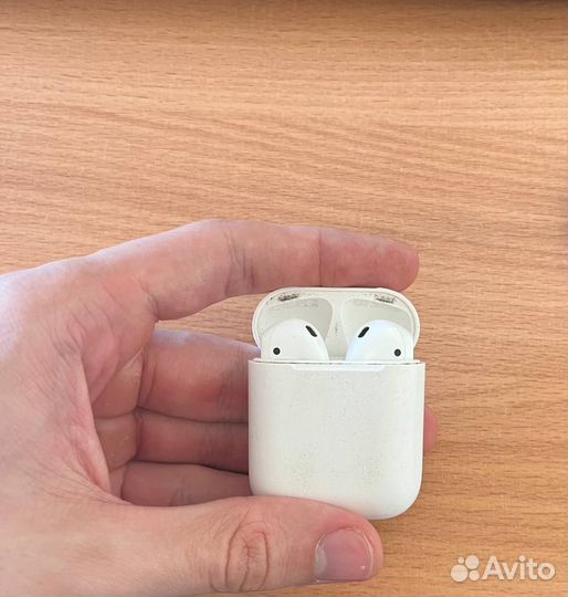 Оригинальные наушники airpods 2 торг