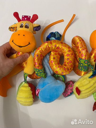 Подвесная детская мягкая игрушка