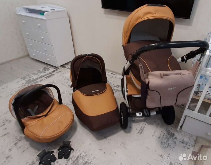 Коляска 3 в 1 Expander mondo ecco