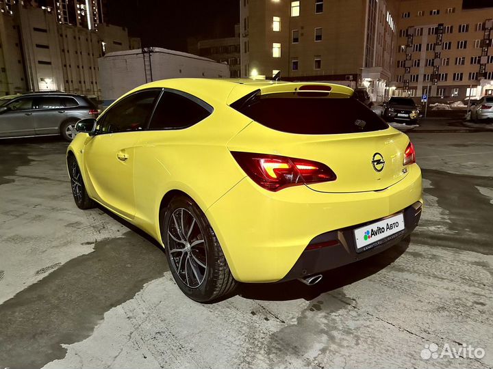 Opel Astra GTC 1.4 AT, 2013, 133 000 км